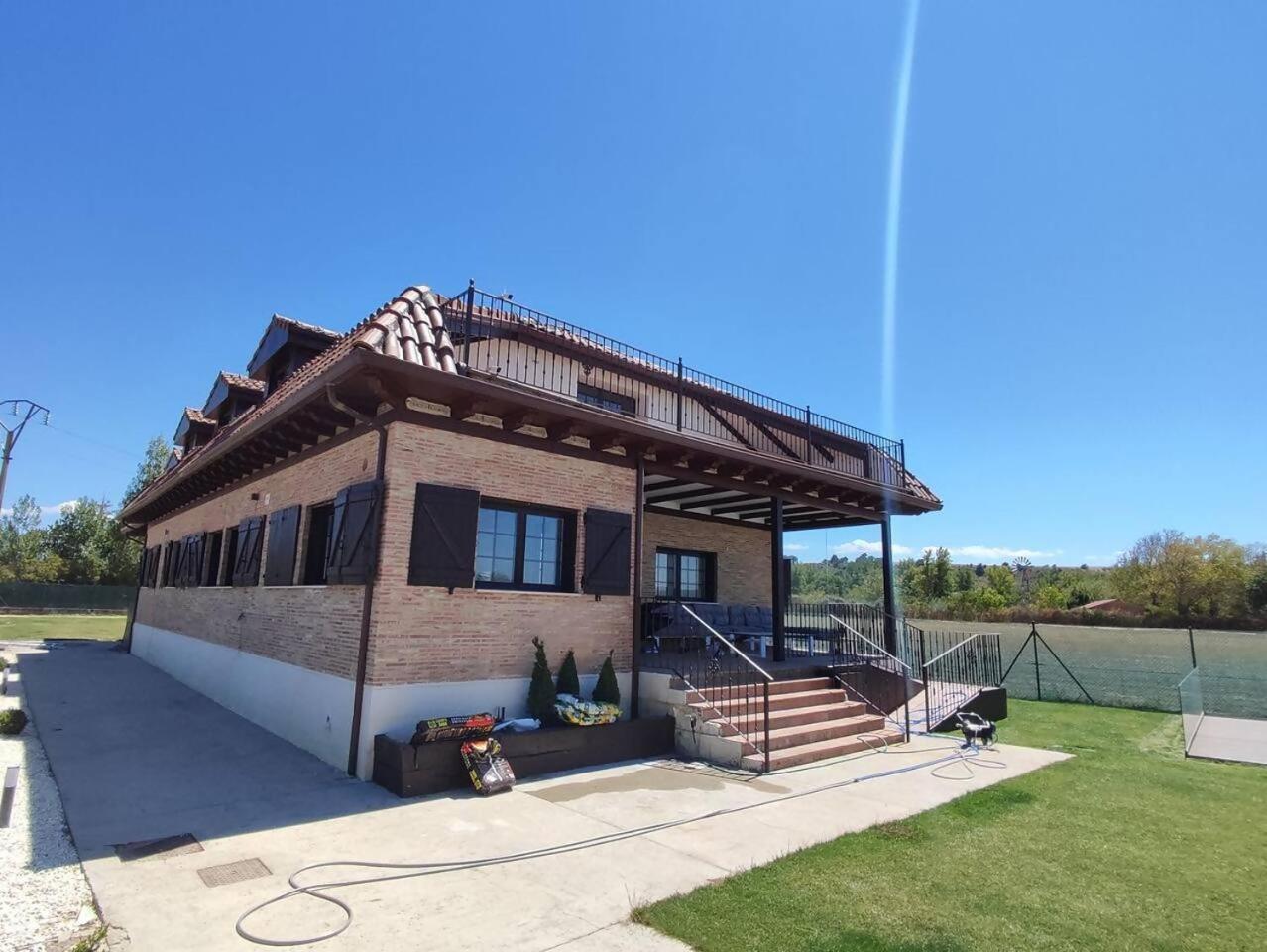 Casa Rural Camino Blanco Burgo Buitenkant foto